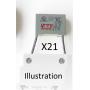Filtre 1µF x 21 Gigahertz Solutions pour interrupteurs automatiques de champ