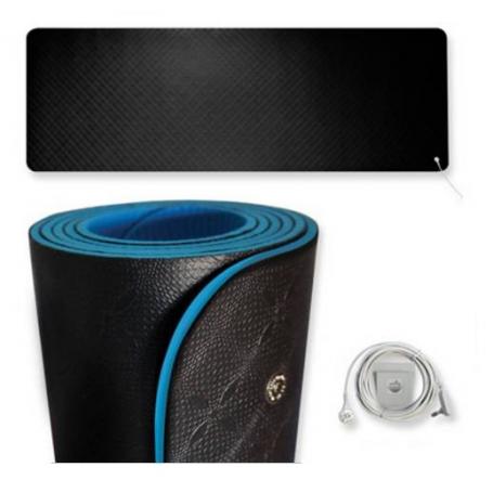 Tapis de yoga et fitness de mise à la terre earthing | 183 x 61 cm