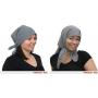 Foulard anti-ondes TKG YShield en tissu Steel-Gray