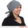 Foulard anti-ondes TKG YShield en tissu Steel-Gray; forme carrée