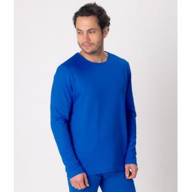 Tee-shirt de protection anti-ondes Leblok à manches longues pour homme | Bleu