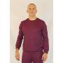 Sweat-shirt de protection anti-ondes WaveSafe pour homme coton bio | Bordeaux