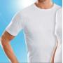 Tee-shirt de protection anti-ondes Biologa Danell en tissu New Antiwave pour homme manches courtes | Blanc