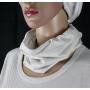 Tour de cou de protection anti-ondes Biologa Danell en tissu New Antiwave | Blanc