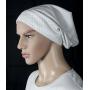 Beanie de protection anti-ondes Biologa Danell en tissu New Antiwave | Blanc