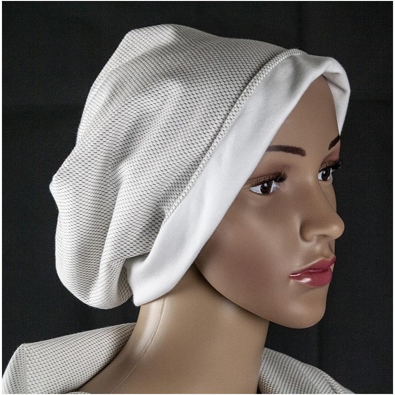 Beanie de protection anti-ondes Antiwave | Blanc | Bonnets, casquet...