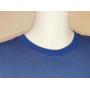 Tee-shirt de protection anti-ondes Wavesafe pour femme coton bio ras du cou manches courtes | Bleu roi