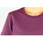 Tee-shirt de protection anti-ondes Wavesafe pour femme coton bio manches longues | Bordeaux