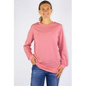 Sweat-shirt de protection anti-ondes WaveSafe pour femme coton bio | Rose