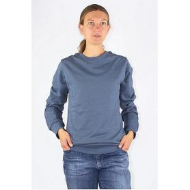 Sweat-shirt de protection anti-ondes WaveSafe pour femme coton bio | Gris anthracite