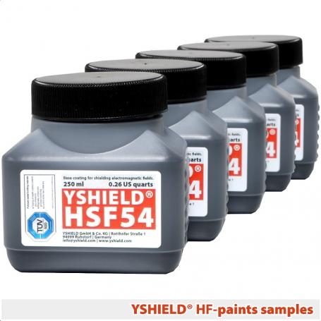 Set d'échantillons peintures hautes fréquences YShield | 4 x 250 ml