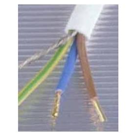 Câble blindé blanc 3 x 1.5 mm² sans PVC Danell