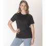 Tee-shirt de protection anti-ondes Leblok à manches courtes pour femme | Noir