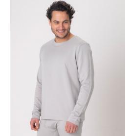 Tee-shirt de protection anti-ondes Leblok à manches longues pour homme | Gris