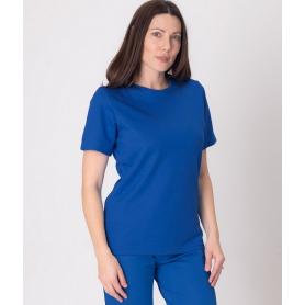 Tee-shirt de protection anti-ondes Leblok à manches courtes pour femme | Bleu