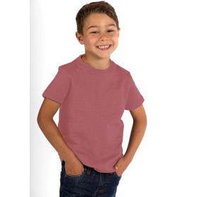 Tee-shirt anti-ondes Wavesafe mixte pour enfant en coton bio manches courtes - rose