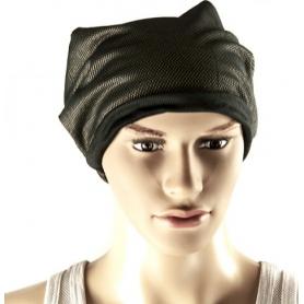 Beanie de protection anti-ondes Biologa Danell en tissu New Antiwave | Noir