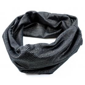 Tour de cou de protection anti-ondes Biologa Danell en tissu New Antiwave | Noir