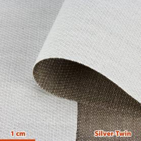 Tissu de protection anti-ondes hautes et basses fréquences Silver-Twin YShield