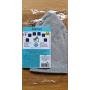 Bonnet de protection anti-ondes réversible Protect Onde | Noir / gris