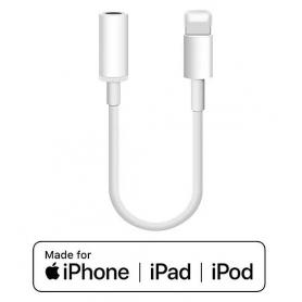 Adaptateur Lightning (iPhone 7, 8 , X, XR, Xs, 11, 12, 13, 14) vers jack 3,5 mm
