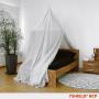 Baldaquin anti-ondes YShield Silver-Cotton | Forme pyramidale