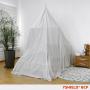 Baldaquin anti-ondes YShield Silver-Cotton | Forme pyramidale
