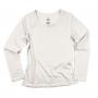 Tee-shirt de protection anti-ondes Antiwave pour femme manches longues | Blanc