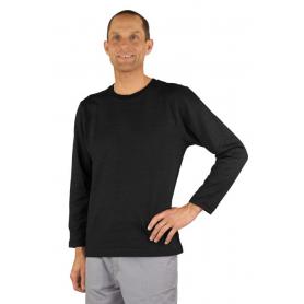 Tee-shirt anti-ondes Wavesafe pour homme manches longues | Noir