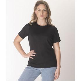 Tee-shirt de protection anti-ondes Leblok à manches courtes pour femme | Noir - Taille 40