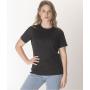 Tee-shirt de protection anti-ondes Leblok à manches courtes pour femme | Noir - Taille 40