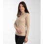 Tee-shirt de protection anti-ondes Leblok à manches longues pour femme | Beige