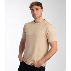 Tee-shirt de protection anti-ondes Leblok à manches courtes pour homme | Beige