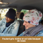 Foulard anti-ondes double gaze Ondes et Protection | Plusieurs coloris