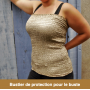 Bustier de protection buste Ondes et Protection | Mixte