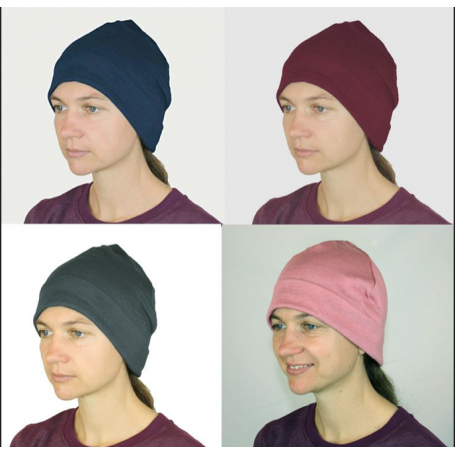 Bonnet de protection anti-ondes mixte Wavesafe en coton bio | 4 coloris