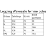 Legging anti-ondes Wavesafe pour femme coton bio | Blanc