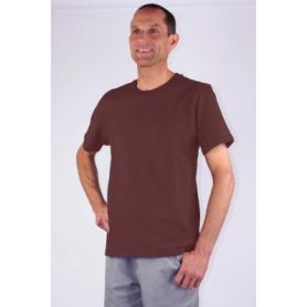 Tee-shirt de protection anti-ondes Wavesafe pour homme coton bio ras du cou manches courtes | Bordeaux