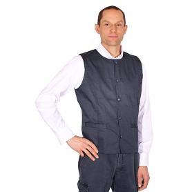 Veste anti-ondes Wavesafe sans manche pour homme | Marine