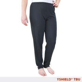 Caleçon long de protection anti-ondes mixte TBU YShield en tissu Black-Jersey