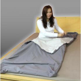 Sac de couchage anti-ondes TSB Yshield en tissu Steel-Gray