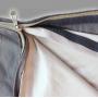 Sac de couchage anti-ondes TSB Yshield en tissu Steel-Gray - détail fermeture éclair
