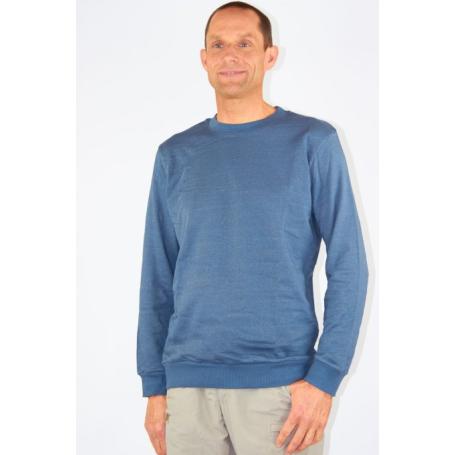 Sweat-shirt de protection anti-ondes WaveSafe pour homme coton bio | Gris anthracite