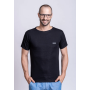 Tee-shirt de protection anti-ondes Shield à manches courtes pour homme | Noir