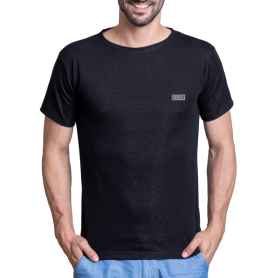 Tee-shirt de protection anti-ondes Shield à manches courtes pour homme | Noir