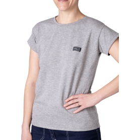 Tee-shirt de protection anti-ondes Shield à manches courtes pour femme | Gris