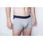 Caleçon boxer de protection anti-ondes Shield pour homme | Gris