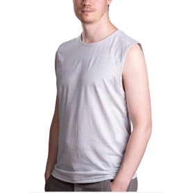 Débardeur de protection anti-ondes Shield pour homme en tissu New Antiwave | Blanc