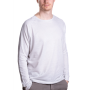 Tee-shirt de protection anti-ondes Shield manches longues en tissu New Antiwave | Blanc - Mixte