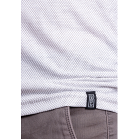 Tee-shirt de protection anti-ondes Shield manches courtes en tissu New Antiwave pour homme| Blanc